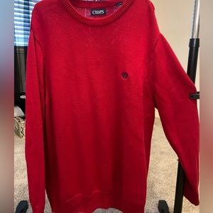 Chaps Men's Classic Crew Neck Pullover Sweater